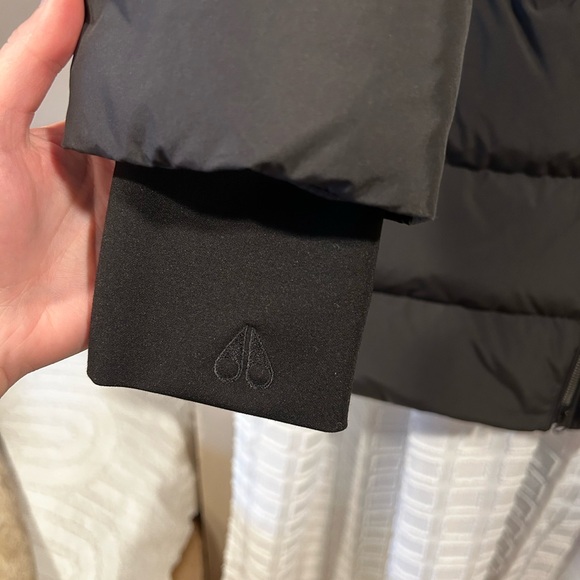 Moose Knuckles Long Down Puffer Coat - Picture 4 of 8